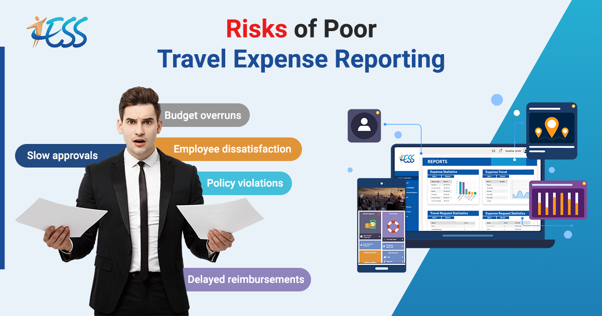Challenges and risks of inaccurate travel expense reporting